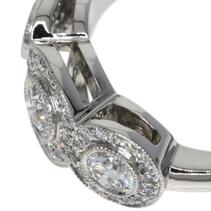 Tiffany&Co. Ring Circlet Diamond Platinum Pt950