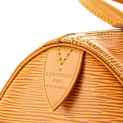 Louis Vuitton Speedy Handbag Epi Leather 25