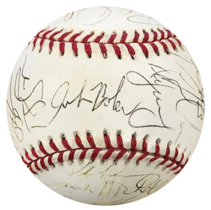 1999 Florida Marlins Team Autographed Official National League Baseball
