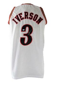 Allen Iverson Hof Signed/Auto 76Ers Custom