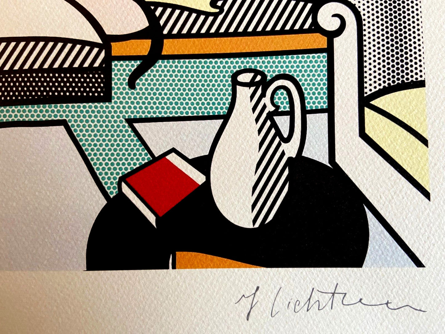 Roy Lichtenstein Lithograph Signed Numbered