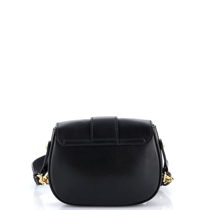 Christian Dior D-Fence Saddle Bag Leather Small
