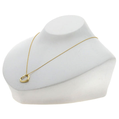 Tiffany&Co.   Necklace Open Heart K18 Yellow Gold
