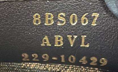 Fendi Logo By The Way Top Handle Bag Embossed Leather Mini