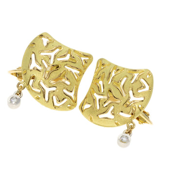 IKEDA KEIKO   Earring Diamond K18 Yellow Gold