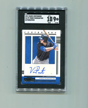 Vinnie Pasquantino Autographed 2021 Panini Contenders Card #Ca-Vp (Sgc Auto 10)