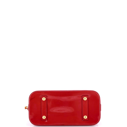 Louis Vuitton Alma Handbag Monogram Vernis Pm