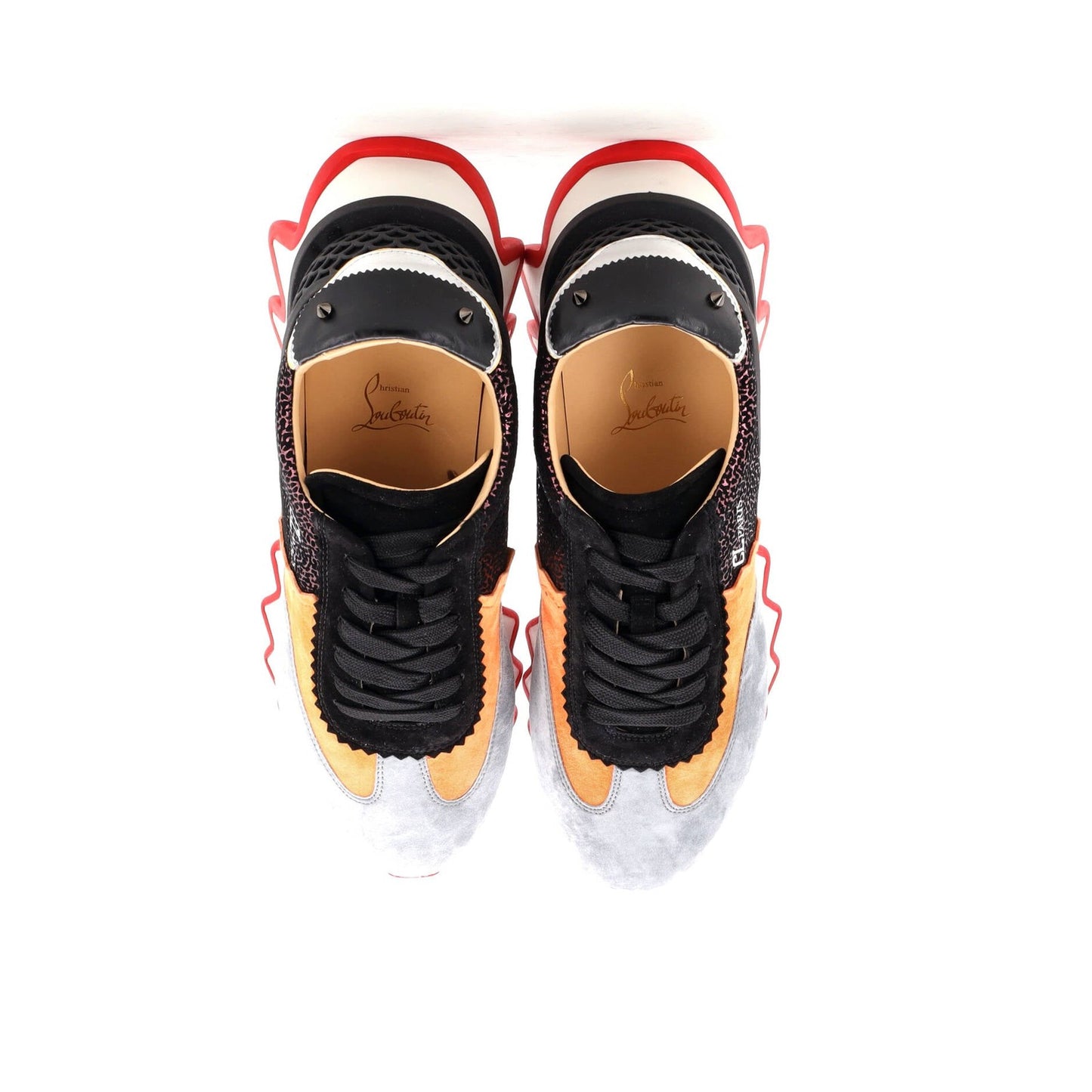 Christian Louboutin Loubishark Sneakers Leather And Suede