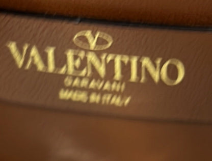 Valentino Garavani Vlogo Shopper Tote Canvas And Leather Small