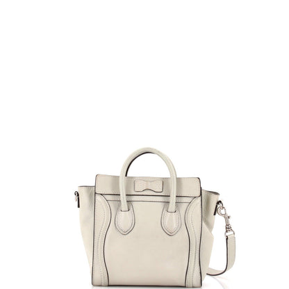Celine Luggage Bag Grainy Leather Nano