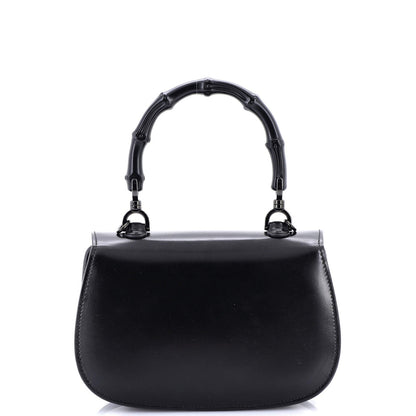 Gucci Bamboo 1947 Top Handle Bag Leather Small