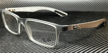 RAY BAN RX8901 5244 Grey Square 55 mm Unisex