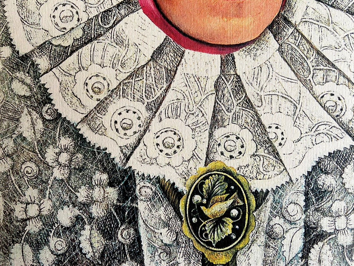 Frida Kahlo 'Self-Portrait' Lithograph Numbered Signed Coa