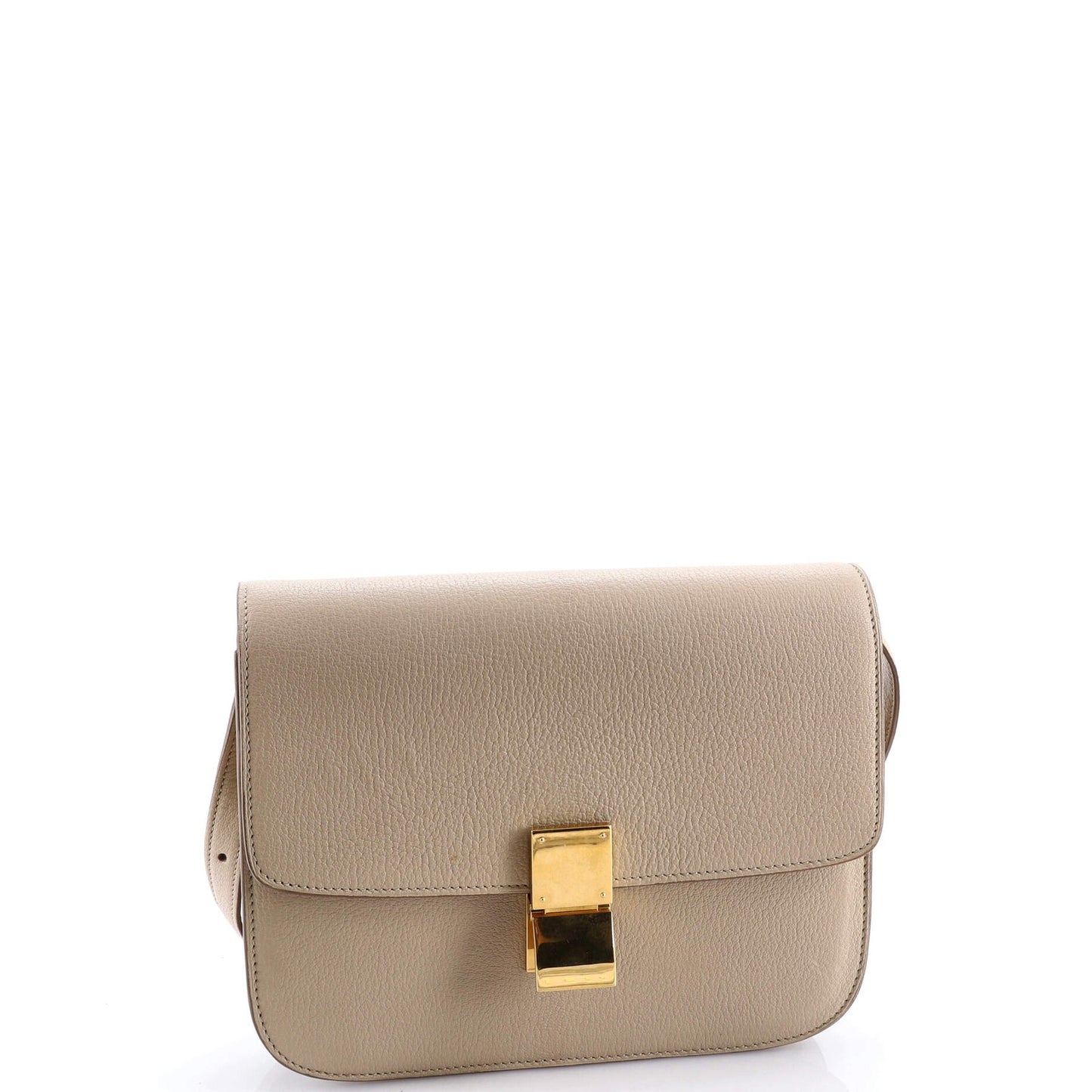 Celine Classic Box Bag Grainy Leather Medium