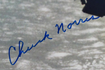 Chuck Norris Autographed 11X14 Photo Jsa
