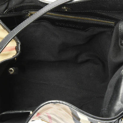 Burberry Canterbury Tote House Check Canvas Small
