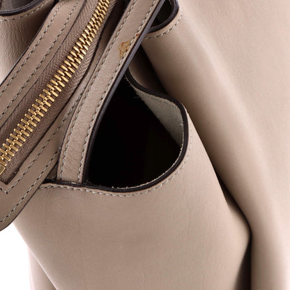 Celine Tri-Fold Shoulder Bag Grained Calfskin Medium