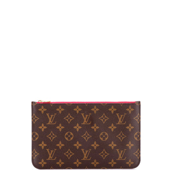 Louis Vuitton Neverfull Pochette Monogram Canvas Large
