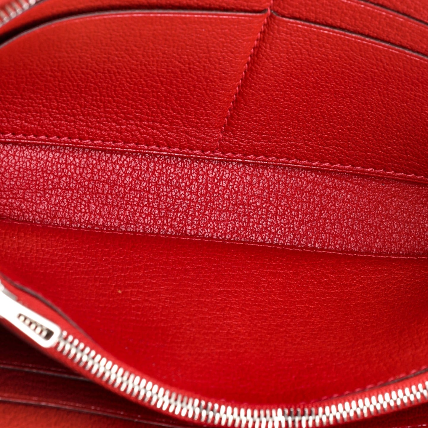 Hermes Azap Zip Around Wallet Chevre Mysore Long