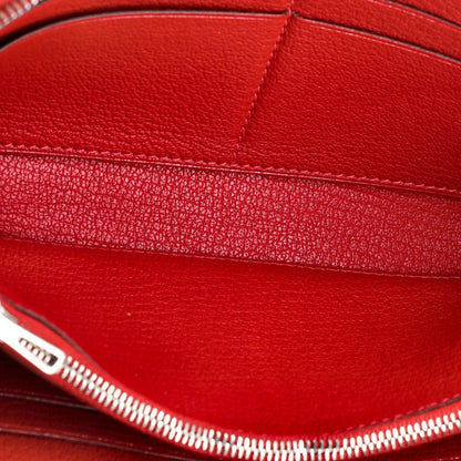 Hermes Azap Zip Around Wallet Chevre Mysore Long