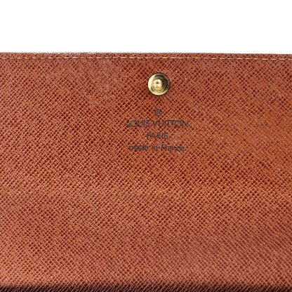 Louis Vuitton Vintage Sarah Wallet Monogram Canvas
