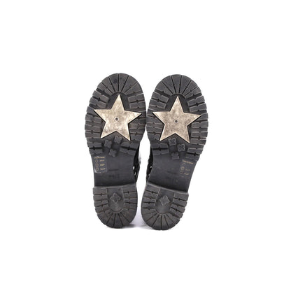 Christian Dior Women'S D-Trap Cut-Out Ankle Boots Leather