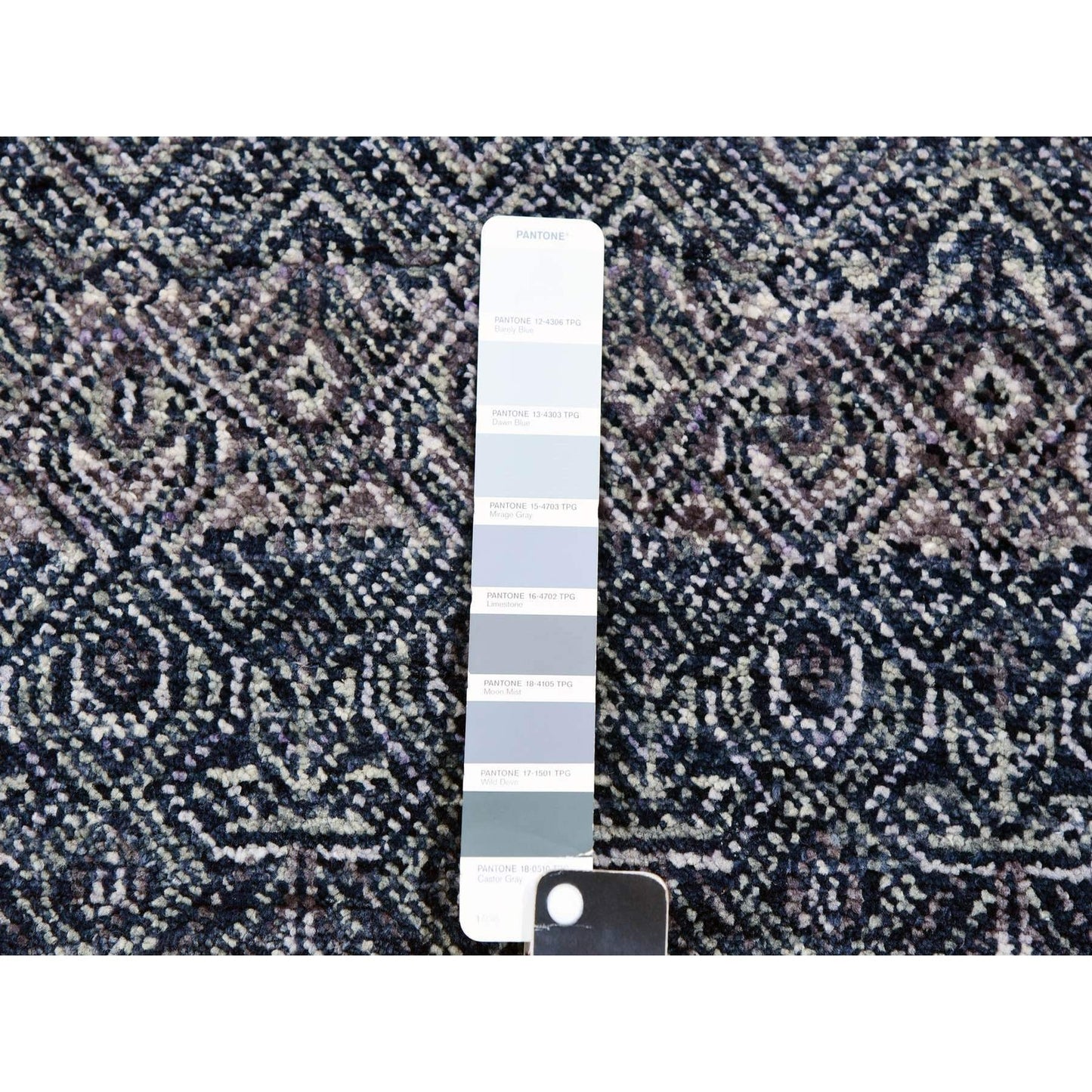 12'1X15'1" Network Gray Wool Hand Knotted Kohinoor Herat Oversized Rug