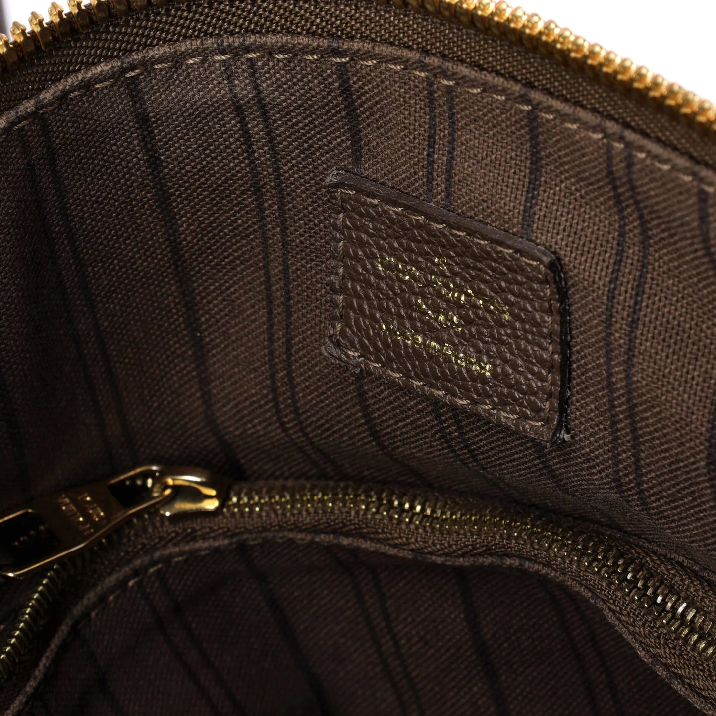 Louis Vuitton Lumineuse Handbag Monogram Empreinte Leather Pm