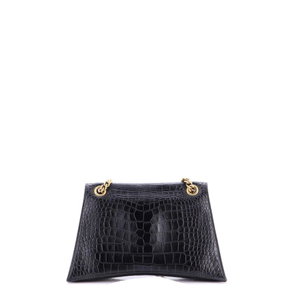Balenciaga Crush Chain Flap Bag Leather Medium