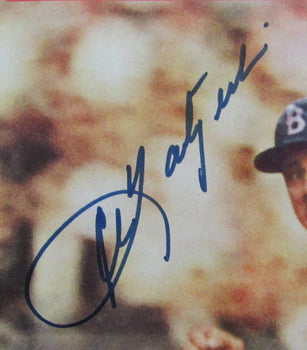 Carl Yastrzemski Hof Red Sox Signed Sept 8, 1967