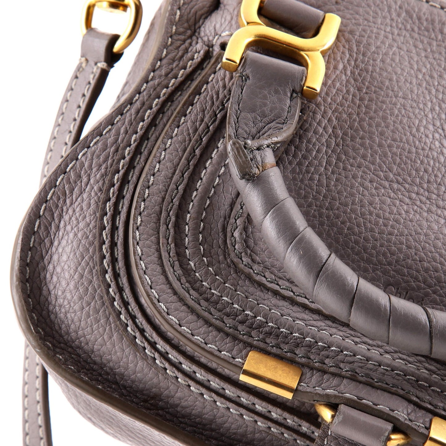 Chloe Marcie Satchel Leather Baby