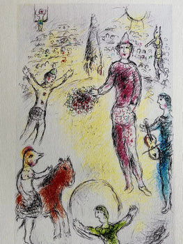 Marc Chagall Coa Lithograph Hand Numbered Signature Catalogued