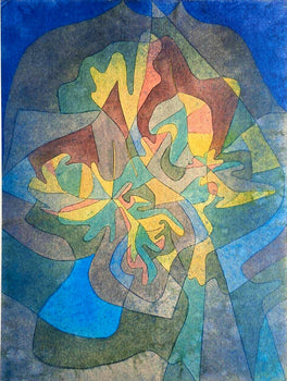 Paul Klee Lithograph Signed Numbered Stamp