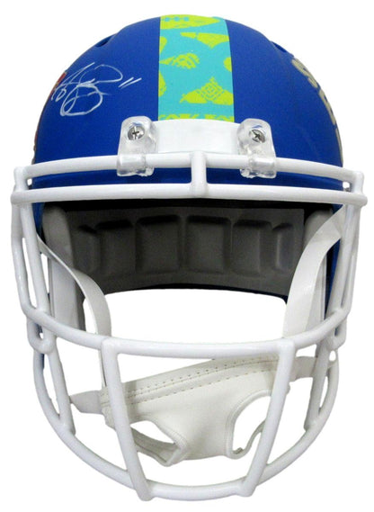 A.J. Brown Signed Full Size Replica Sb Lix Blue