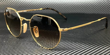 Ray Ban Rb3565 001 51 Gold Round 53 Mm Unisex