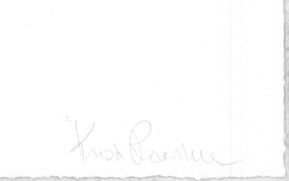 Krista Rosenkilde Lunar Sprinkle Signed " Lithograph Abstract