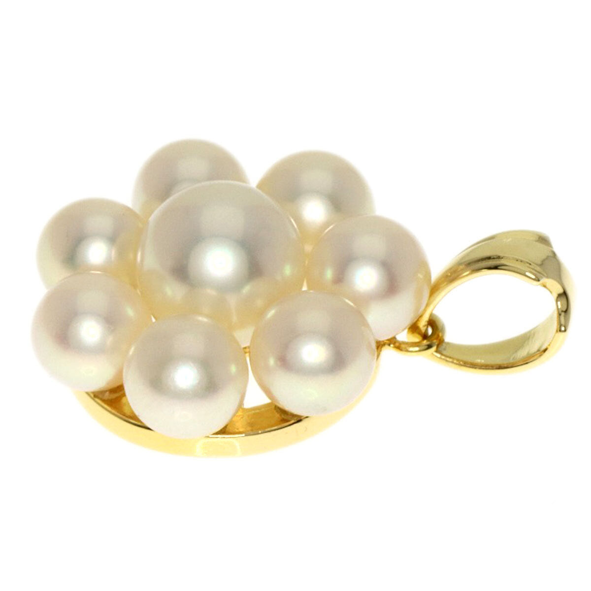 TASAKI   Pendant top Akoya pearl Pearl K18 Yellow