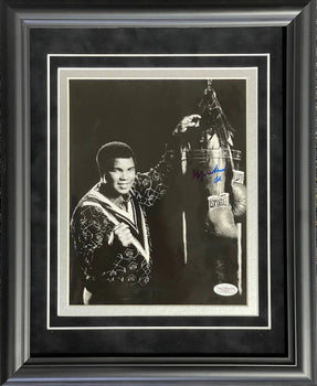 Muhammad Ali Autographed Framed 8X10 Photo (Jsa)