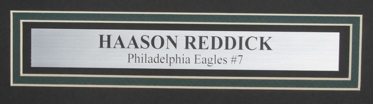 Haason Reddick Autographed 16X20 Photo Philadelphia Eagles Framed Jsa 176774