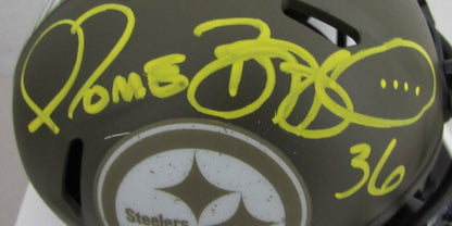 Jerome Bettis Hof Autographed Mini Salute To