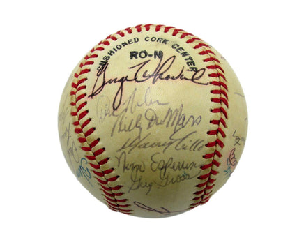1980 Philadelphia Phillies Multi-Signed By 25 Onl