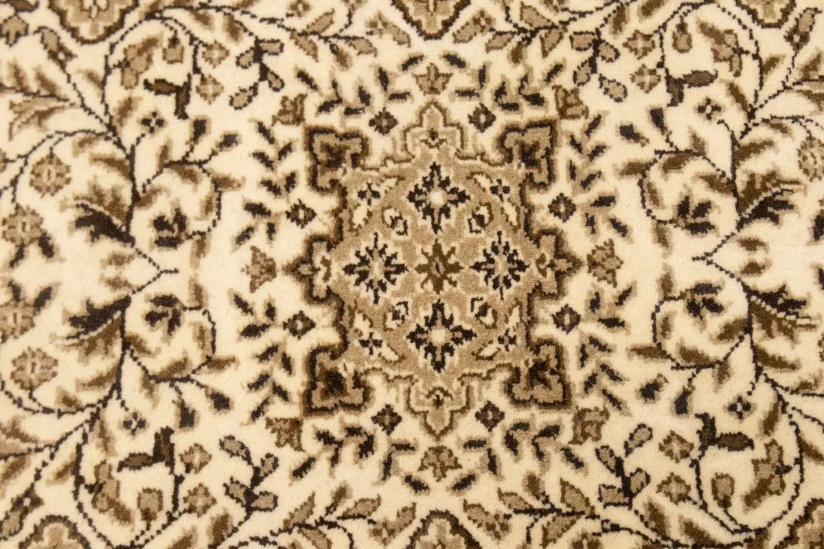 Handmade rug runner oriental kitchen carpet plush classic 3x10 floral kirman