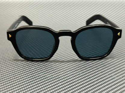 PRADA PR A16S 16K04D Black Green Polarized Unisex 52 mm Sunglasses