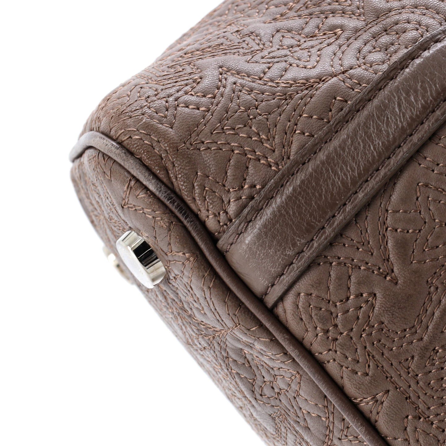 Louis Vuitton Antheia Ixia Handbag Leather Pm