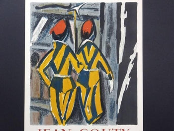 Jean Couty Lithograph, Mourlot Paris Exposition, Signed, France Print Poster