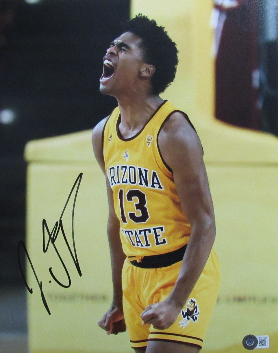 Josh Christopher Autographed 11X14 Basketball Photo Arizona State Beckett