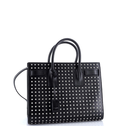 Saint Laurent Sac De Jour Bag Studded Leather Small