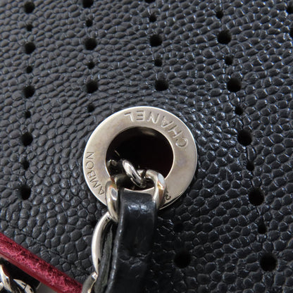 Chanel   Tote Bag Chain Tote Punching