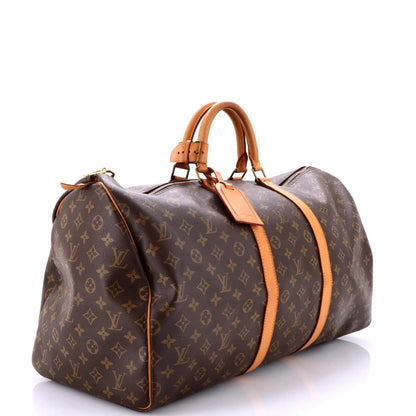 Louis Vuitton Keepall Bag Monogram Canvas 55