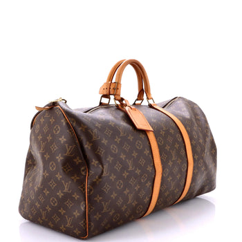 Louis Vuitton Keepall Bag Monogram Canvas 55